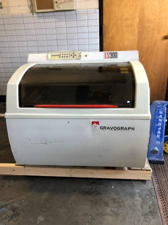 Used Gravograph LS900 Laser Engraver, Used Laser Engraving Machines For Sale