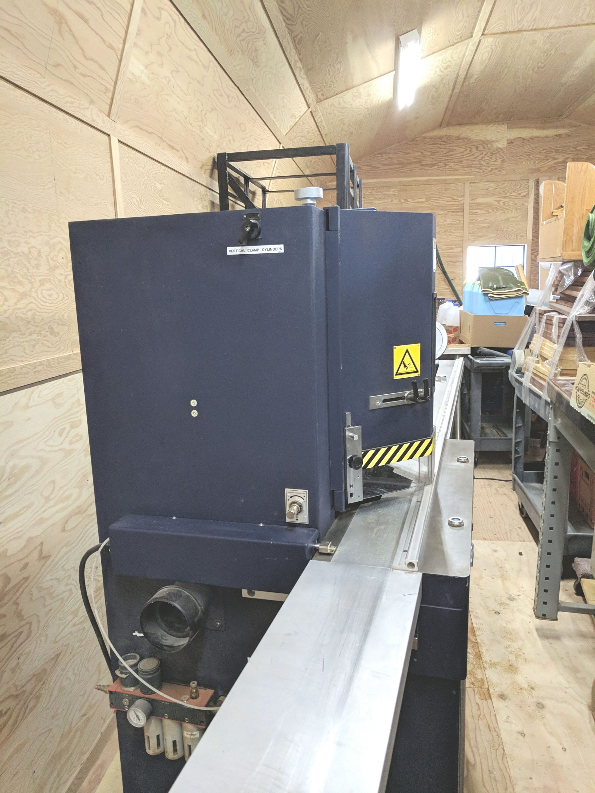 Fletcher ITW AMP Alfamachine Alfamacchine T350 Double Mitre Saw