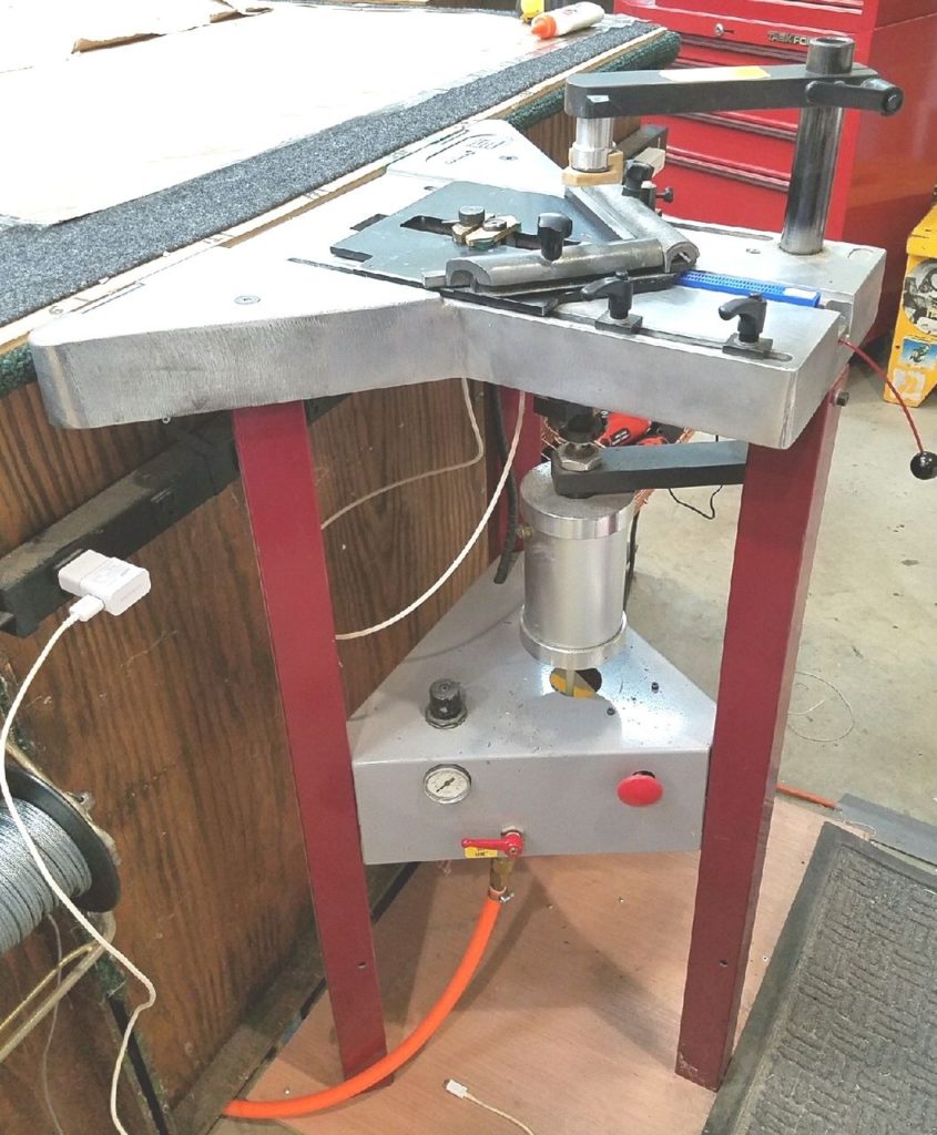 Used Cassese CS89 Frame Joiner Undeprinner Vnailer