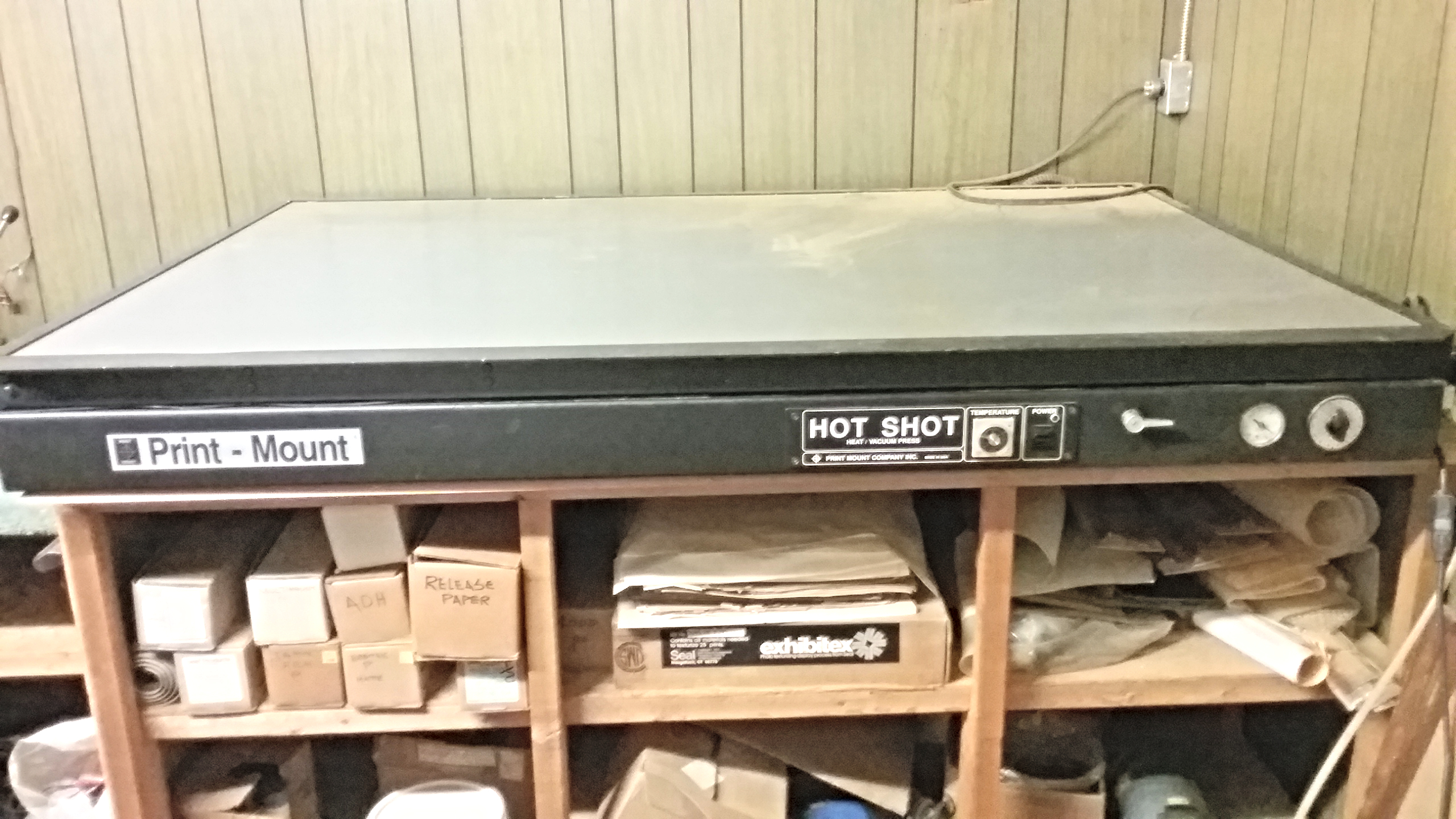 Used Print Mount Hot Shot Vacuum Press
