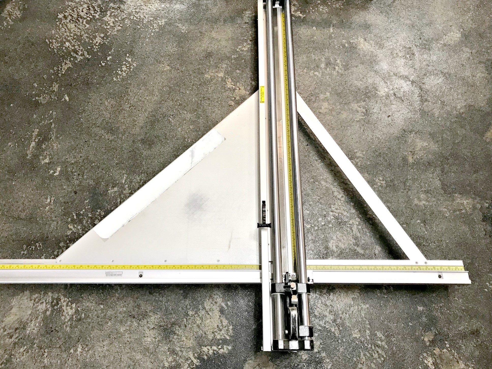 Used Fletcher Terry 3000 48″ Multi Material Cutter, Buy Sell Pre