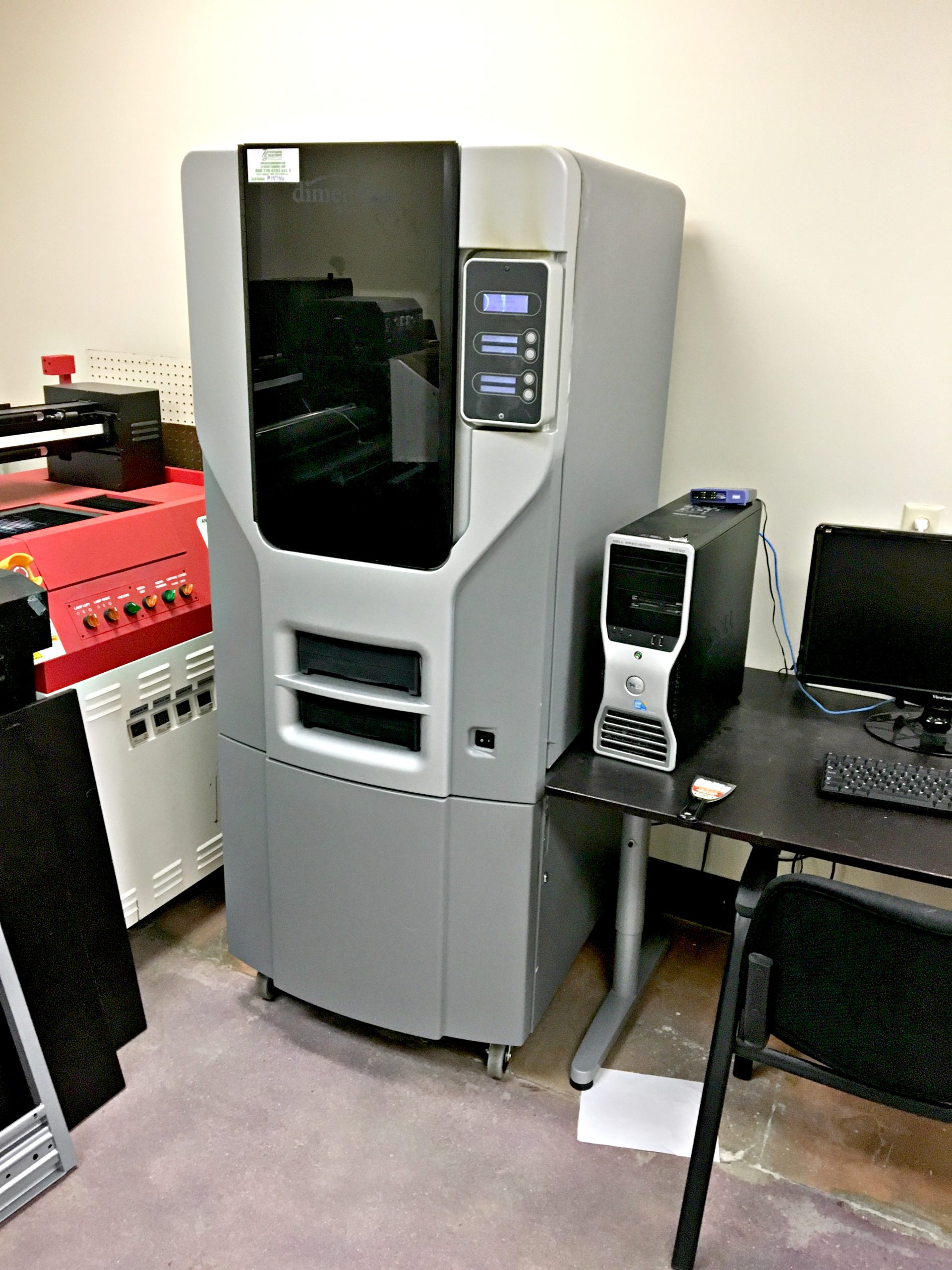 Dimension SST 1200es 3D Printer  (used) Item # UPE-17