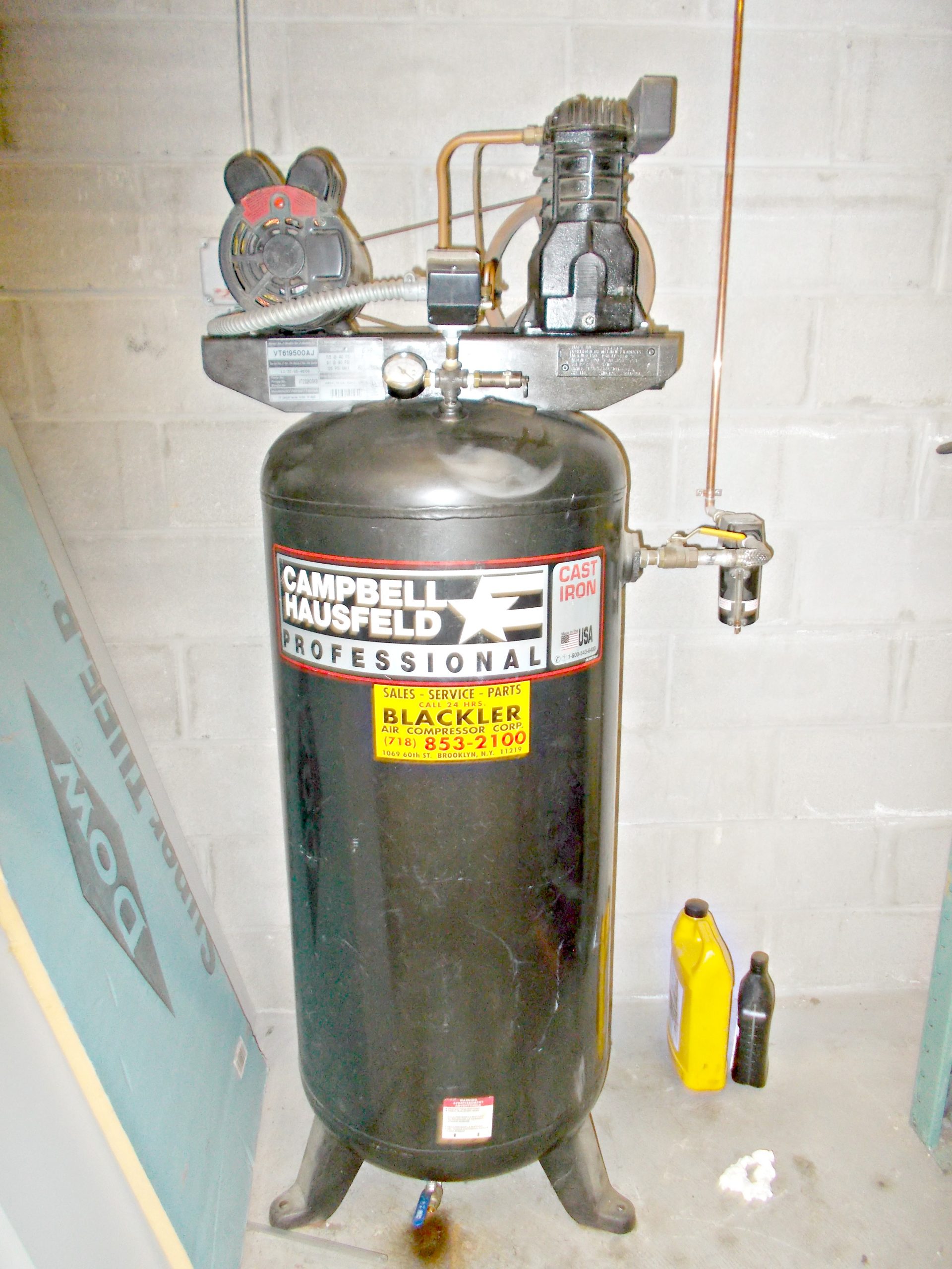 Campbell Hausfeld Compressor (used) Item # UFE-3158