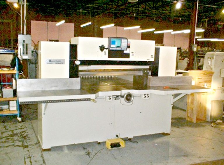 Used 52” Lawson Pacemaker III Guillotine Paper Cutter Equipment