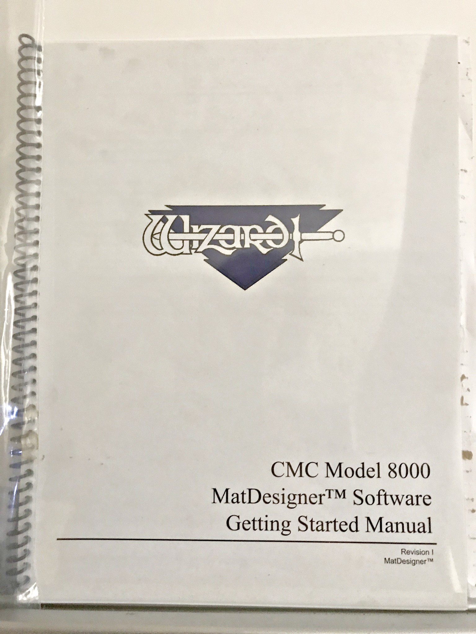 Wizard 8000 CMC Mat Cutter (used) Item # UFE-C1688