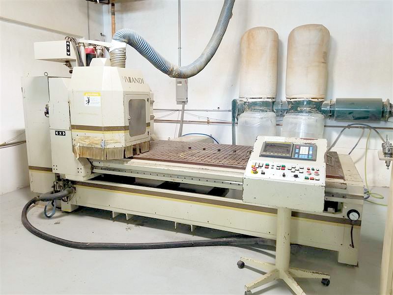 ANDI STRATOS CNC Router 4′ X 8′ with Automatic Tool Changer (used) Item URE-3 (NJ)