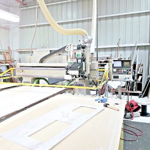 KOMO 508 MACH I CNC Router with ATC and Boring 5' X 8' (used) Item URE-4