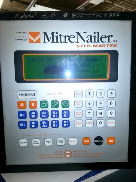 StepMaster Mitre Nailer Programmable Frame Joiner (used) Item # UFE-3236 (Wisconsin)