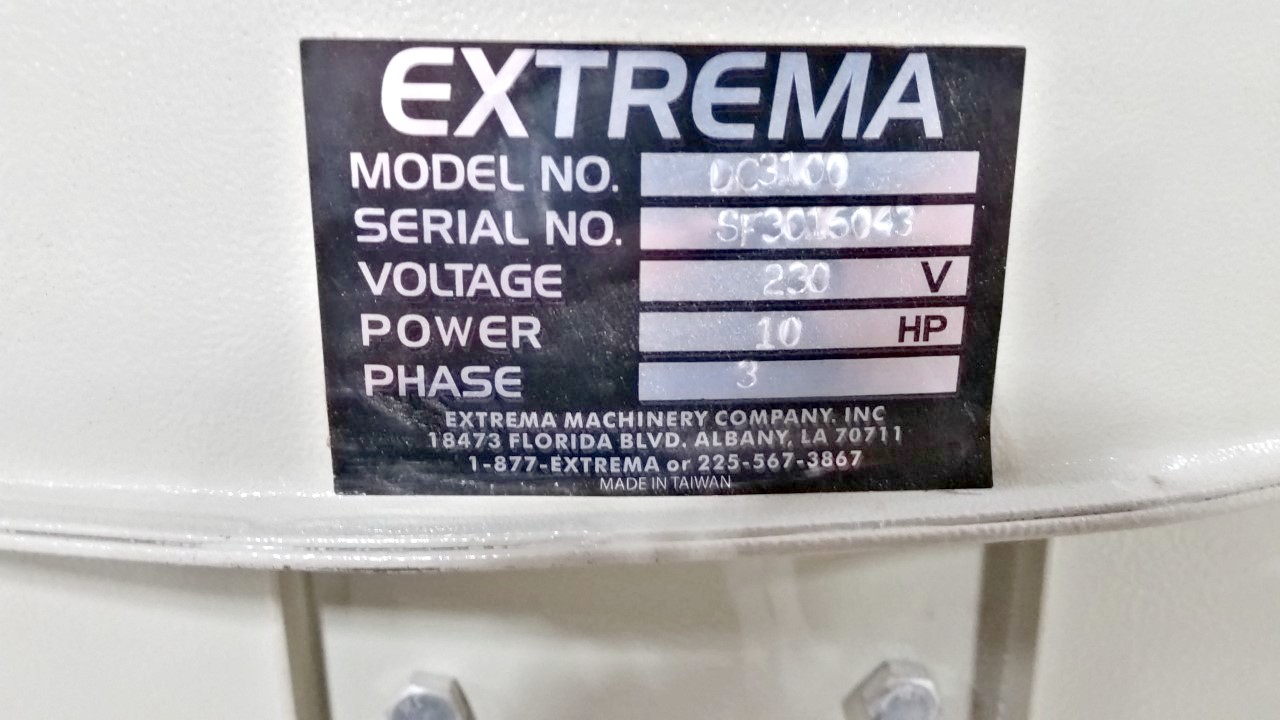 Extrema 3-Bag DC-3100 Modular Dust Collector (used) Item # UGW-27