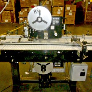 Richelain RLE-100 Top / Bottom Labeling Machine (used) Item # UGW-35