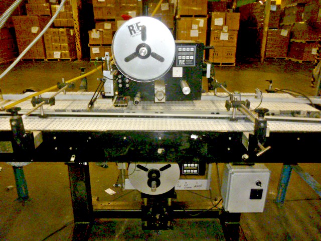 Richelain RLE-100 Top / Bottom Labeling Machine (used) Item # UGW-35