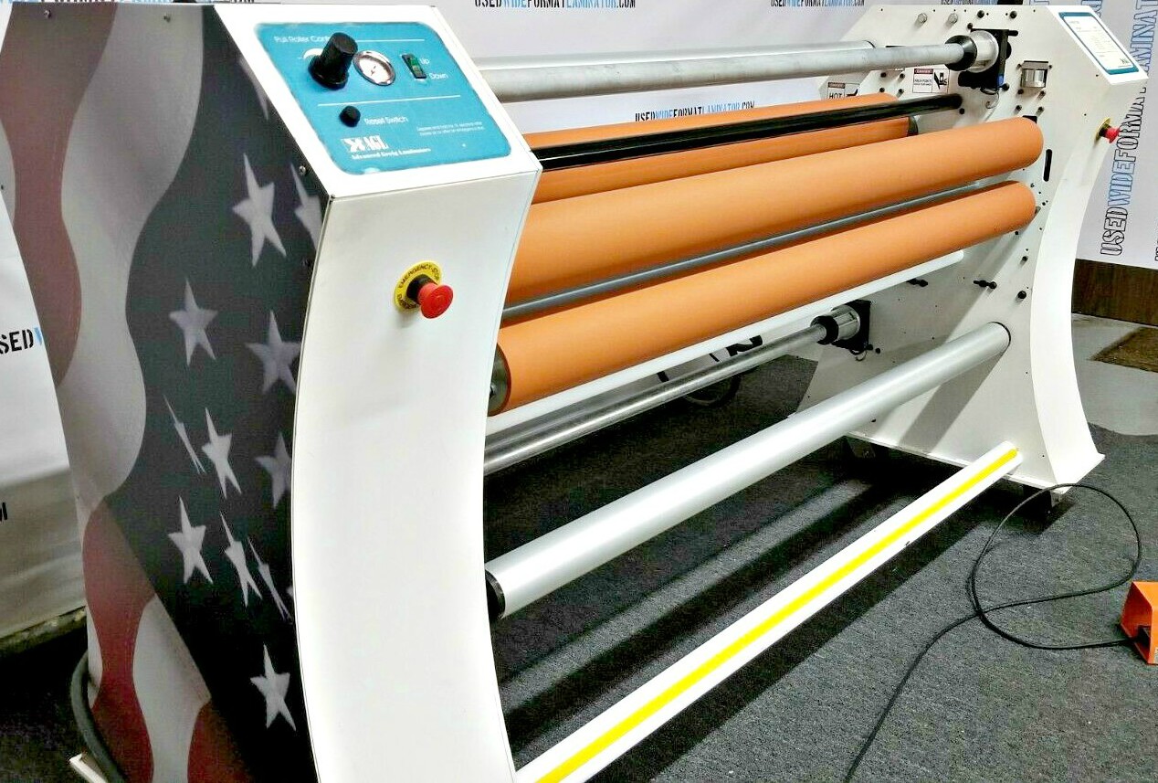 Used AGL ENCORE MAXIM Dual Heat Bi Directional Laminator