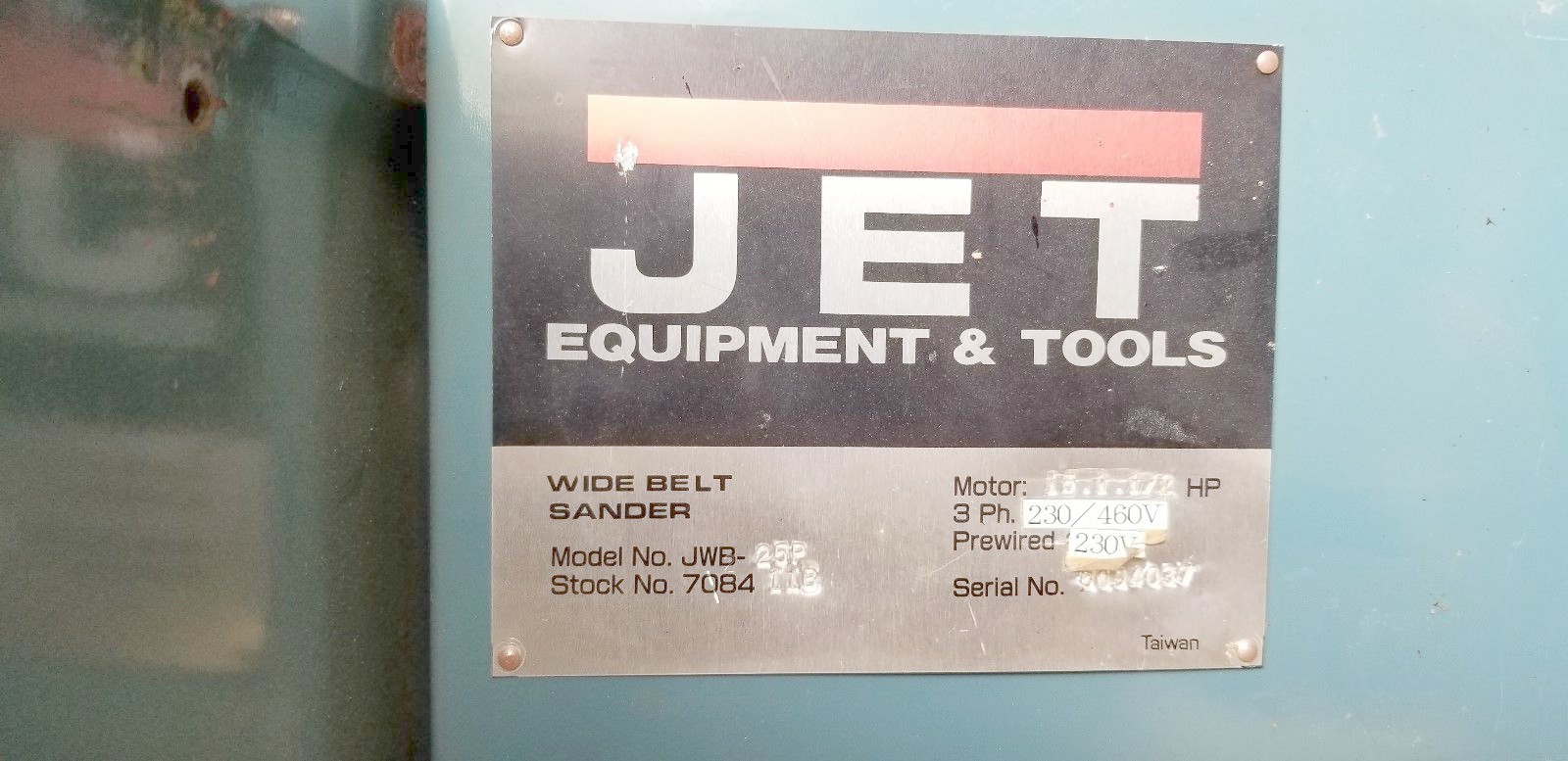 Jet 24″ Wide Belt Sander (used) Item # UGW-39