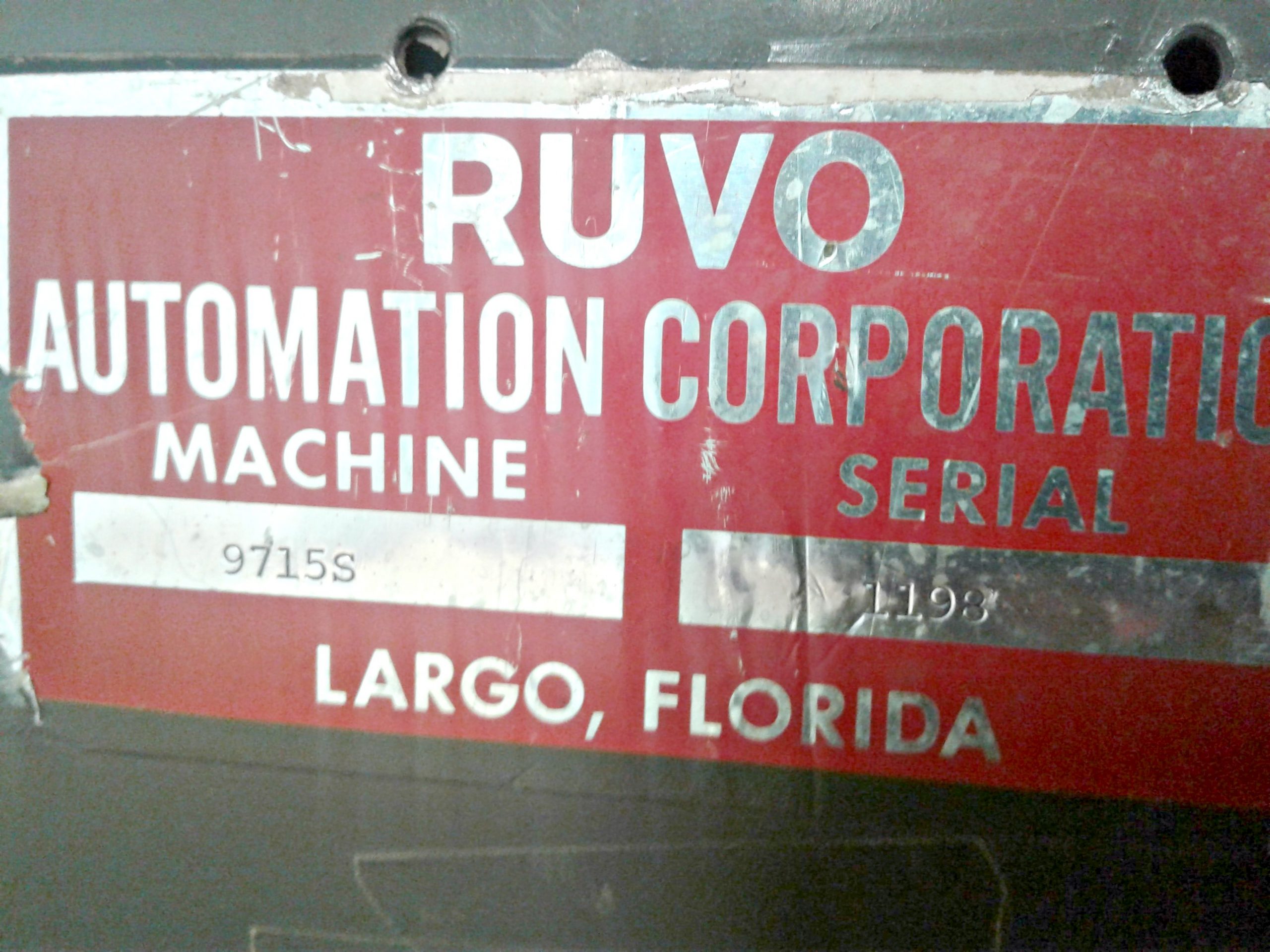 Ruvo Model # 9715s  Door Lite Router (used) Item # UDM-22 (Texas)