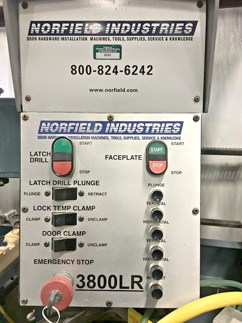 Norfield 3800 Door Lite Router (used) Item # UDM-23 (Georgia)