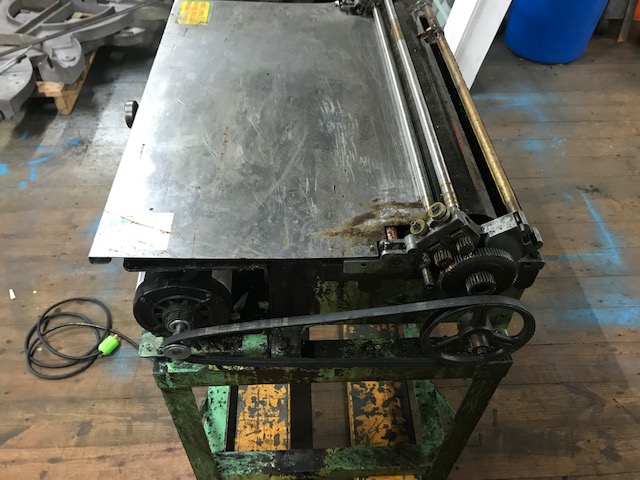 Potdevin Z27 Hot Gluer (used) Item # UFE-M1813 (PA)
