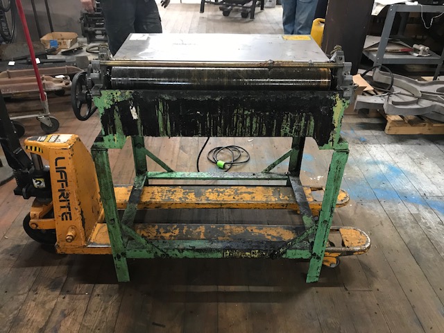 Potdevin Z27 Hot Gluer (used) Item # UFE-M1813 (PA)