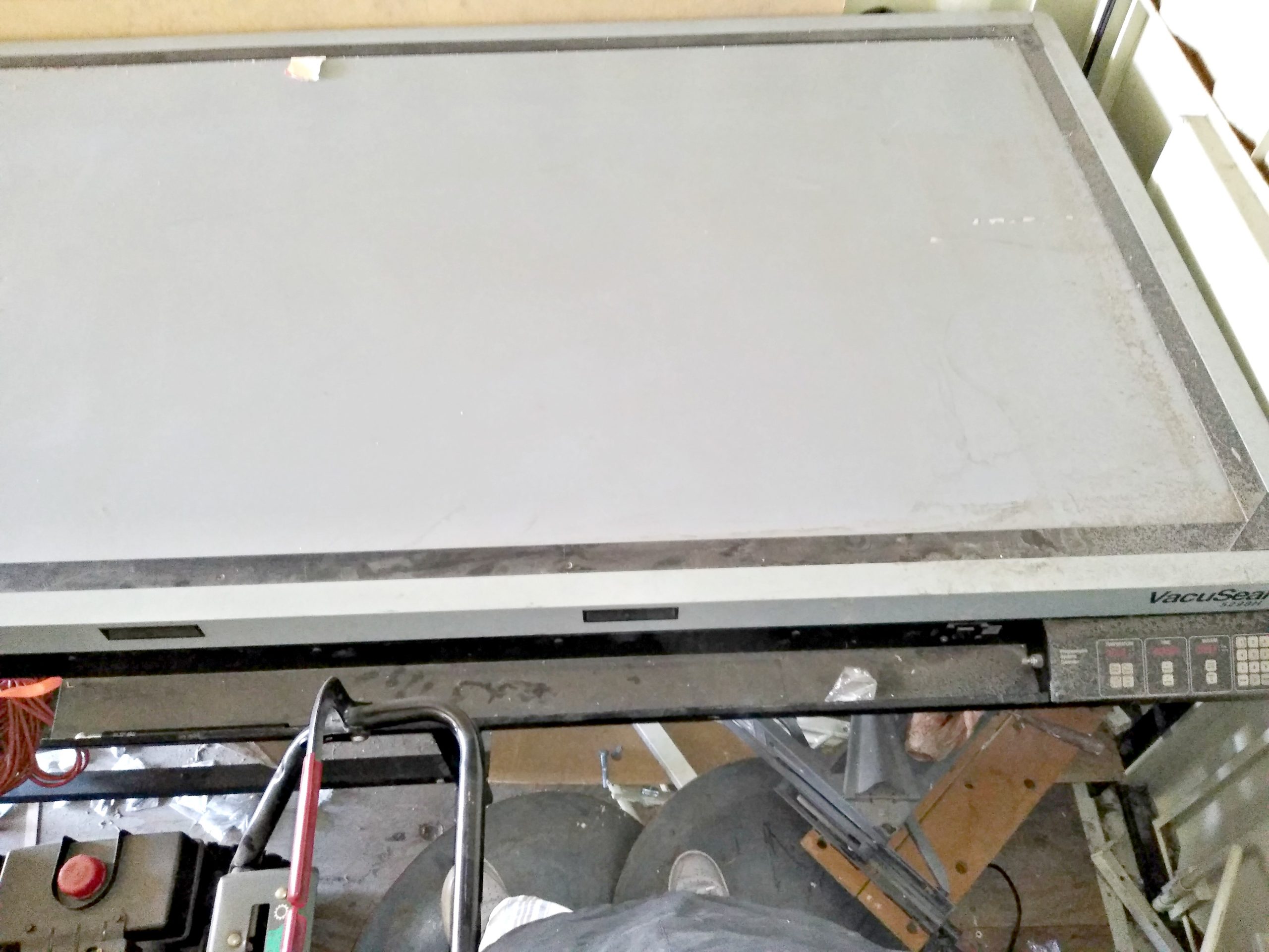 Picture Framing Equipment Lot: Vacuseal 5298H Vacuum Press, Wizard 8500 CMC Mat Cutter? (used) Item # AGFS-38 (Colorado)