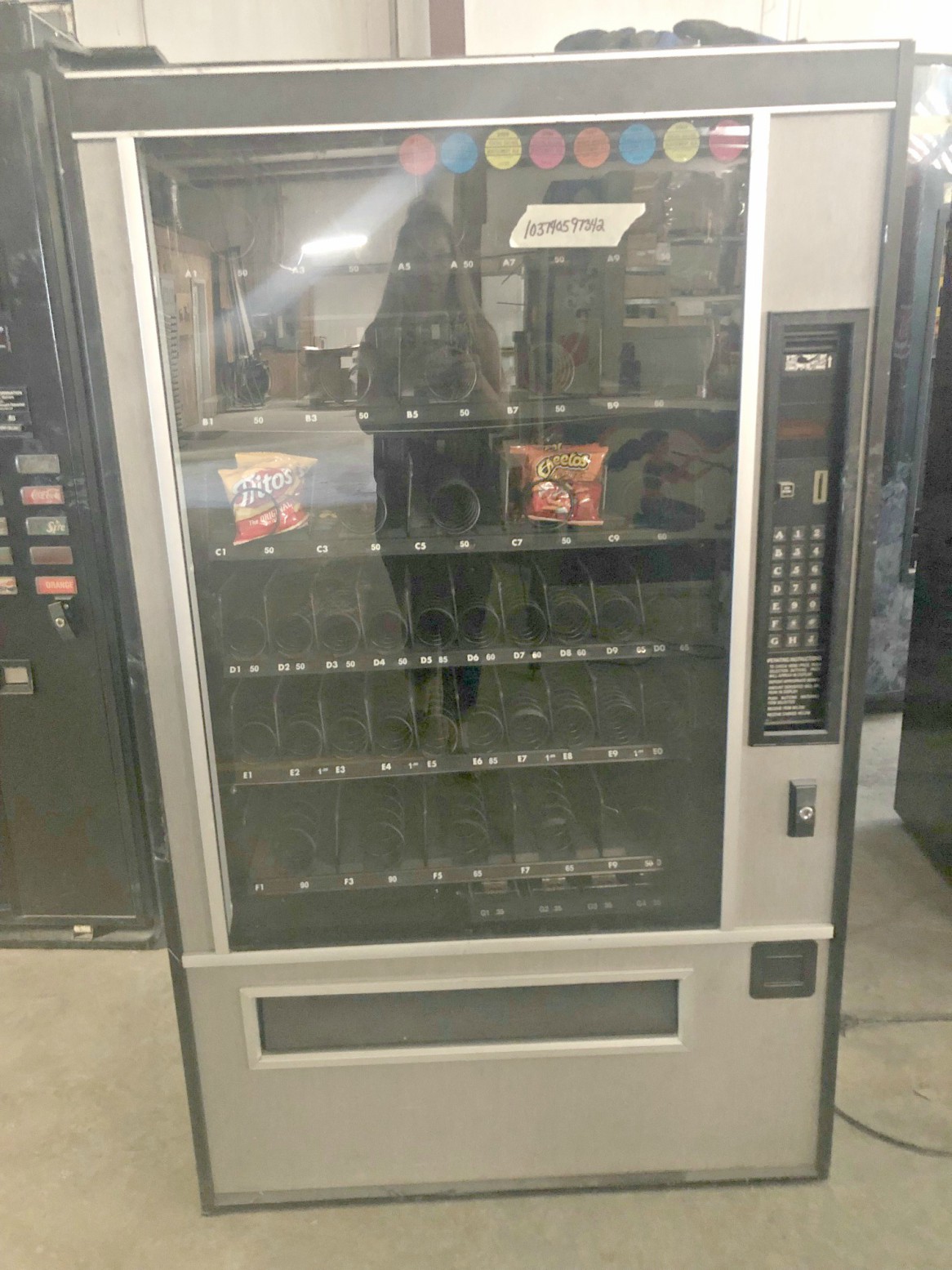 Vending Machine (used) Item # UVM-1 (Alabama)
