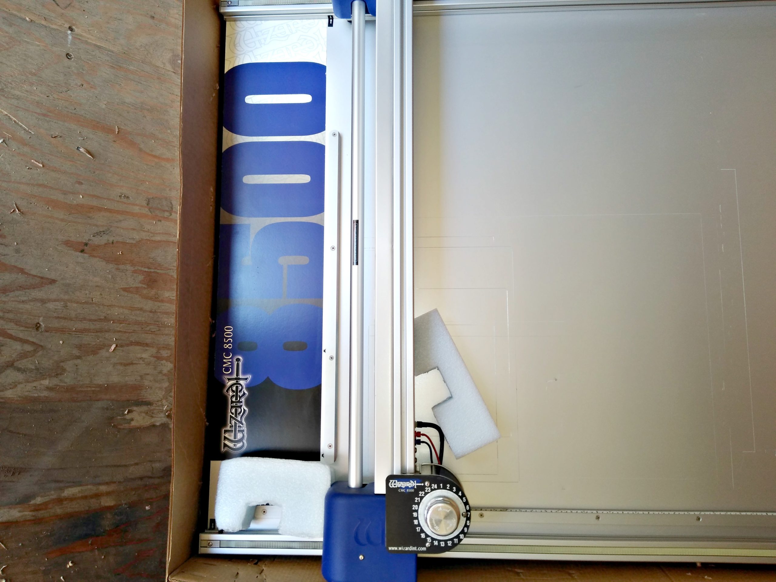 Picture Framing Equipment Lot: Vacuseal 5298H Vacuum Press, Wizard 8500 CMC Mat Cutter? (used) Item # AGFS-38 (Colorado)
