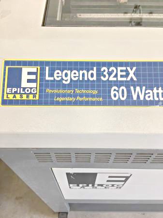 Epilog Legend 32EX 60 Watt Laser Engraver (Used) Item # UE-54 (Wisconsin)
