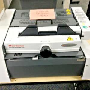 Horizon BQ P60 Perfectbinder (used) Item # UBE-13 (New Jersey)