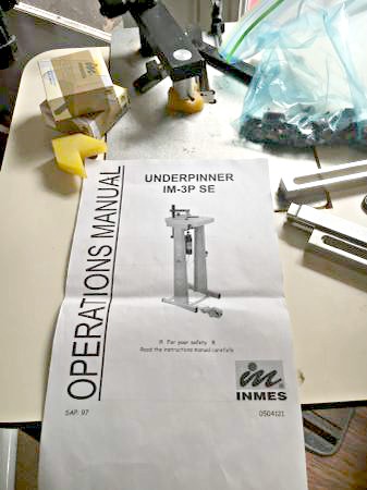 Inmes IM-3P SE Underpinner Joiner (Used) Item # UFE-3246 (Massachusetts)