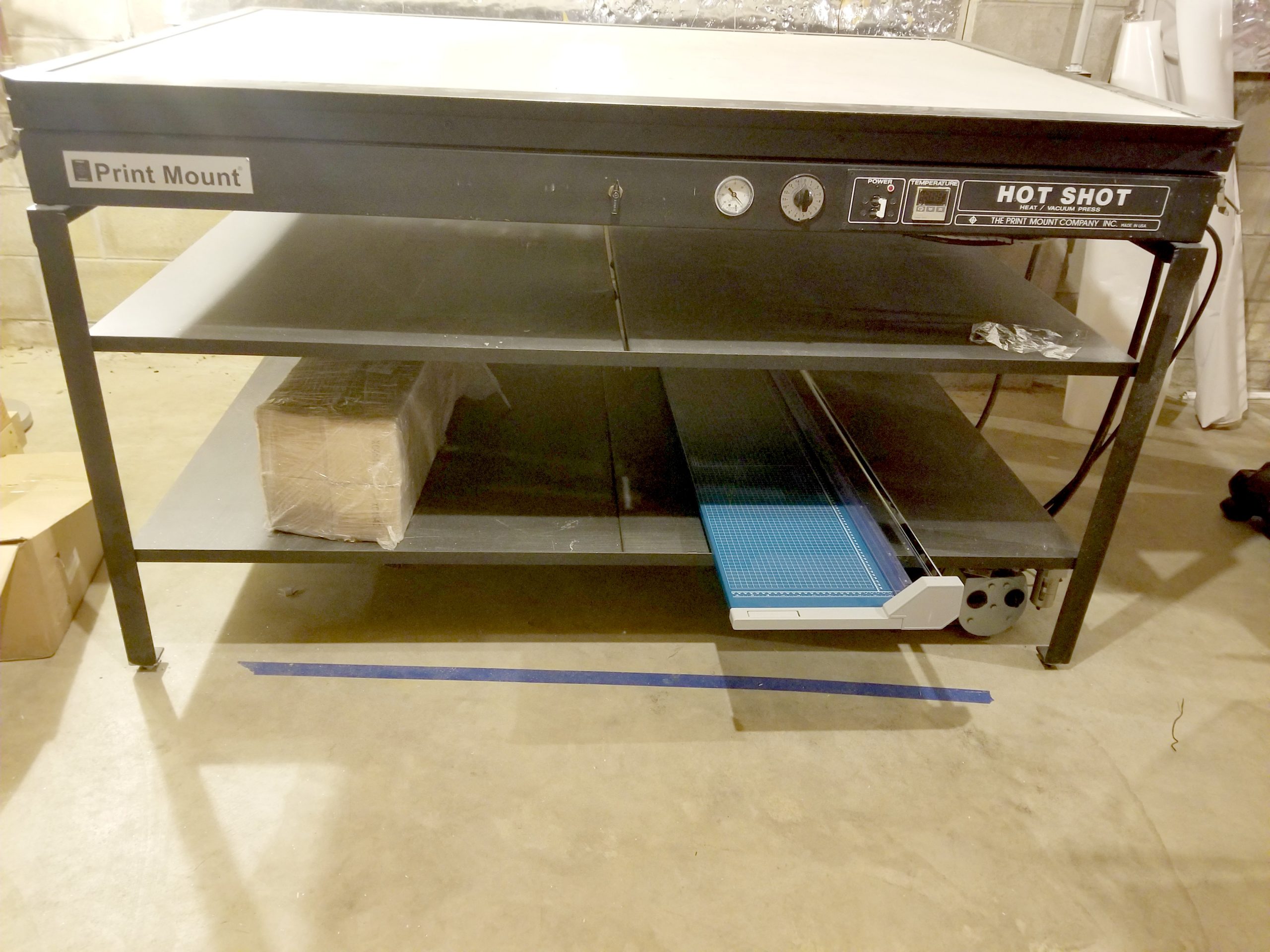 Print Mount Vacuum Heat Press (used) Item # UFE-M1872 (Ohio)