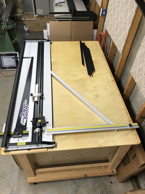 Picture Framing Equipment Lot: Fletcher 3000 Multi-Material Cutter, Fletcher 2100 Matboard Cutter (used) Item # AGFS-51 (Arkansas)