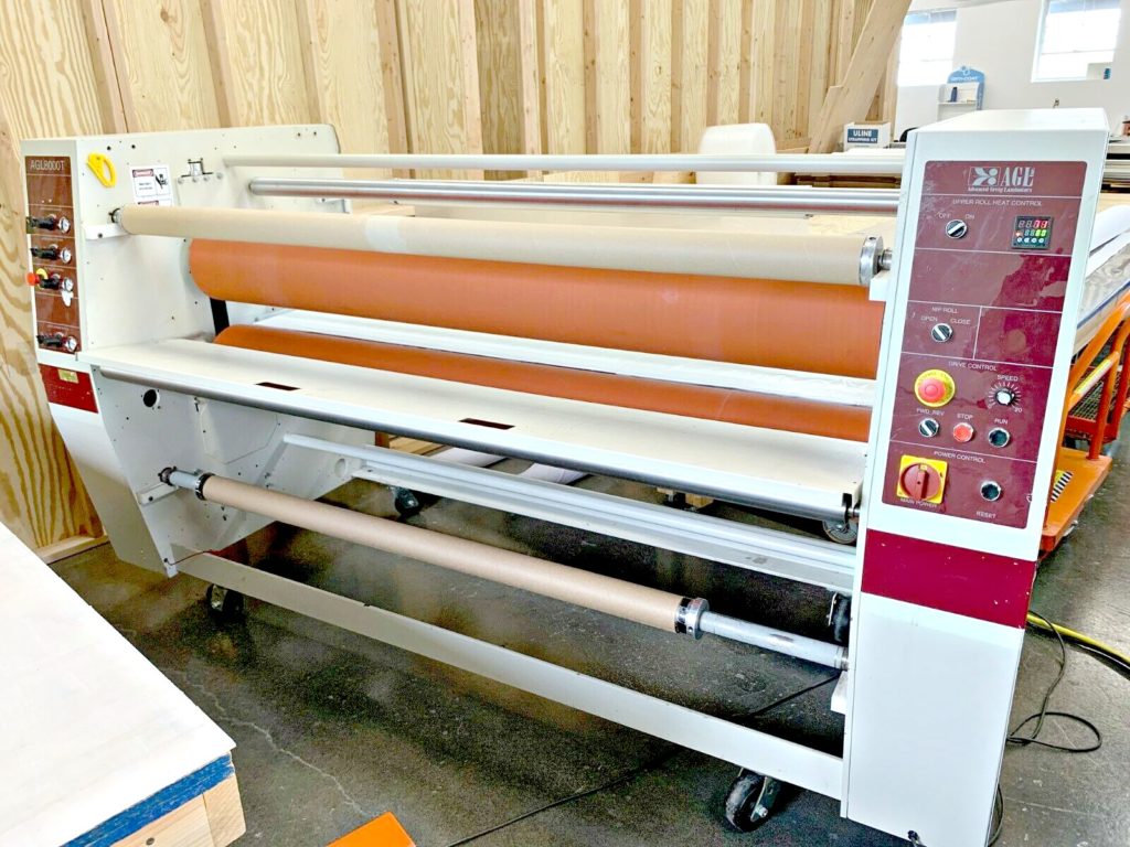 Used AGL 8000T Laminator for Sale, Industrial Printing Equipment