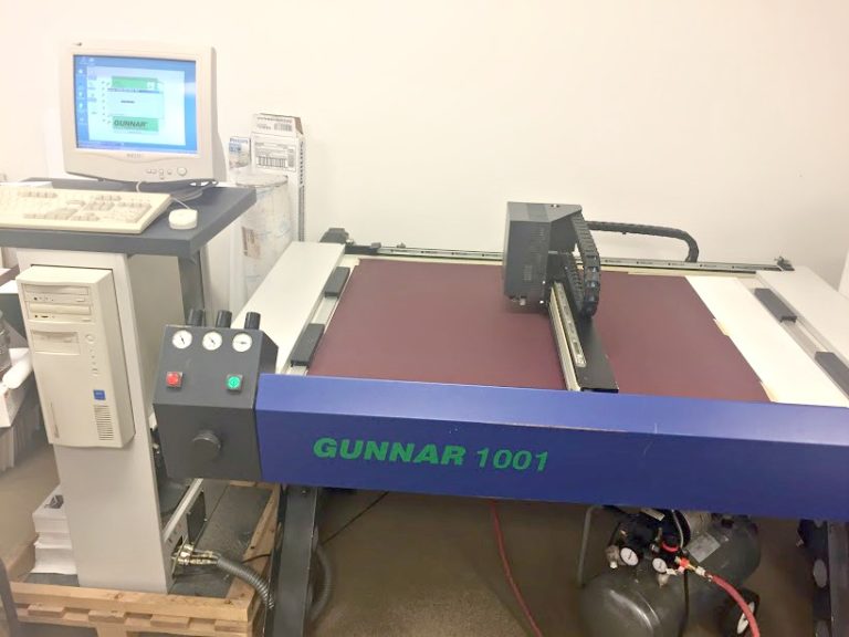 Used Gunnar 1001 CMC Computerized Mat Cutter for Sale