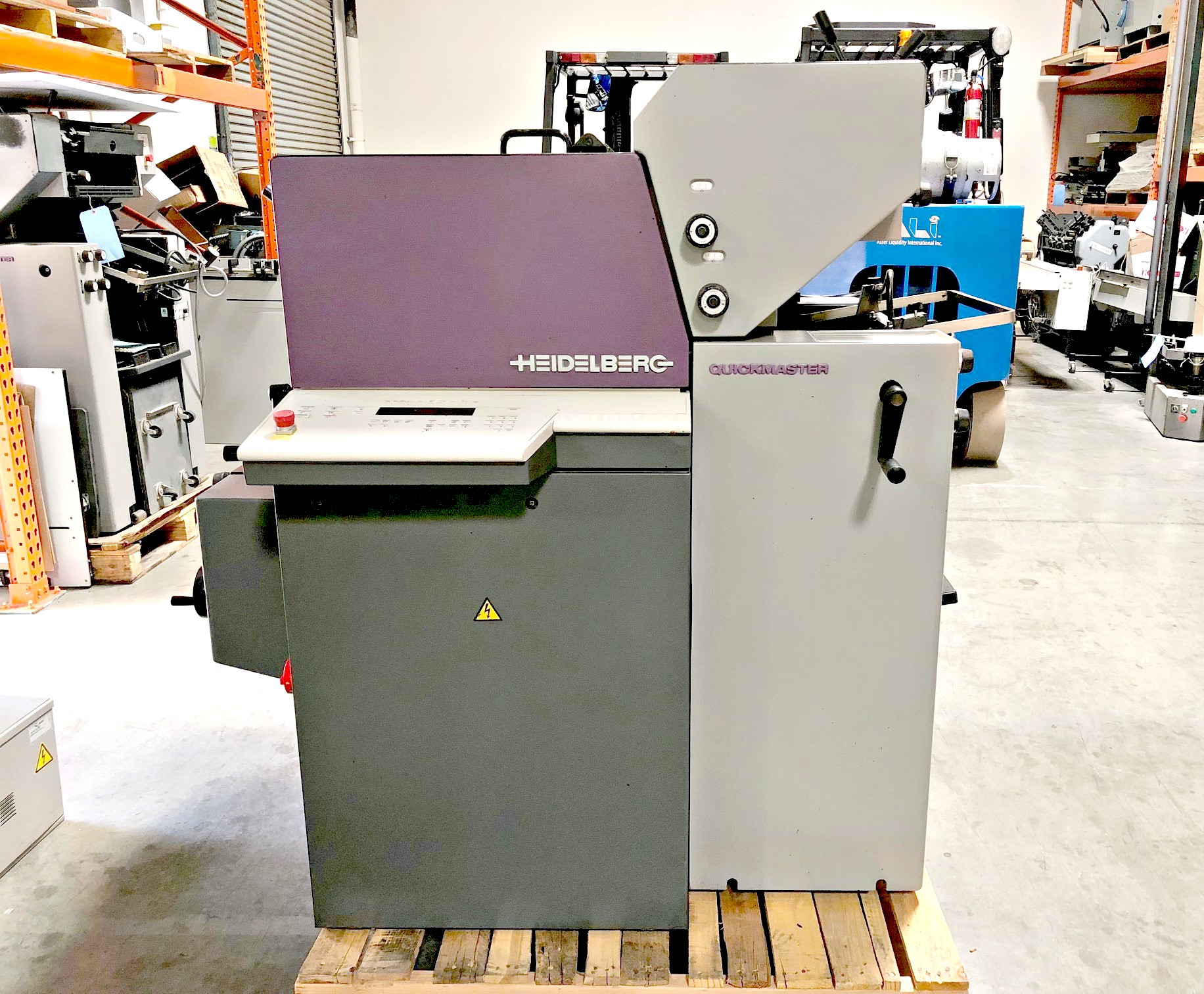 Heidelberg Quickmaster QM 46-2 Press (used) Item # UPE-39 (California)