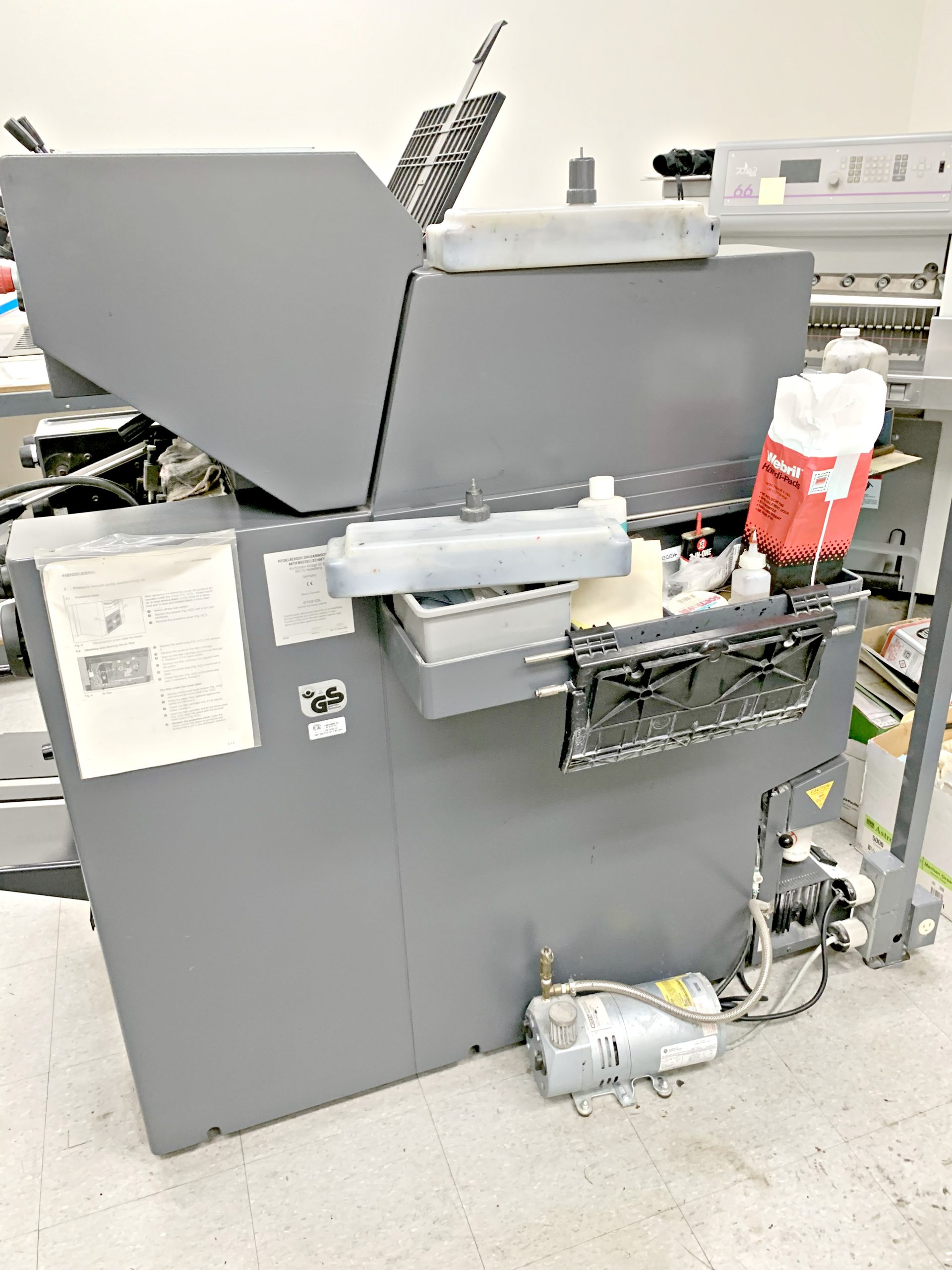 Heidelberg Quickmaster QM 46-2 Press (used) Item # UPE-40 (California)