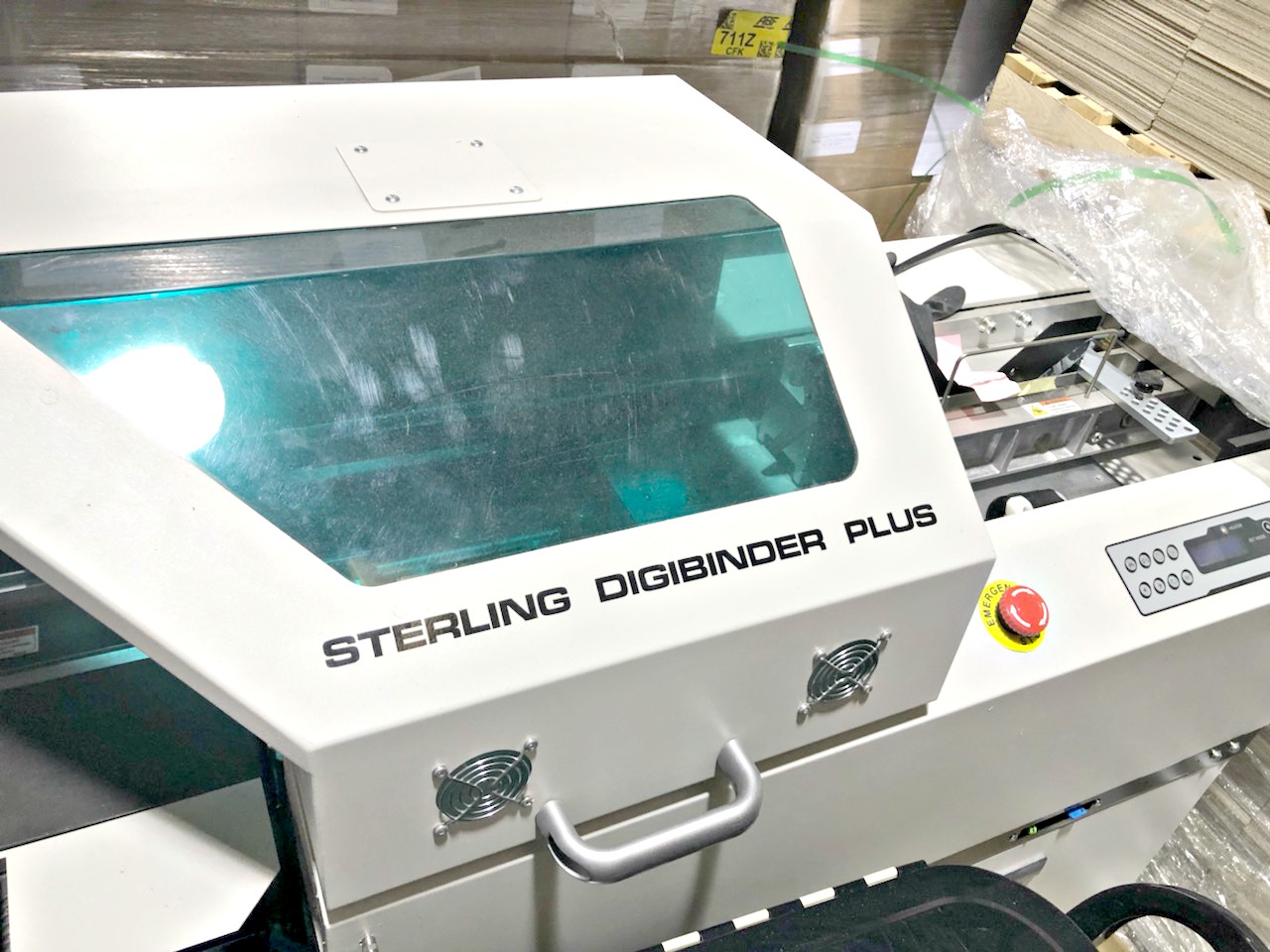 Sterling Digibinder Plus Automatic Perfect Binding Machine (used) Item # UBE-15 (Pennsylvania)