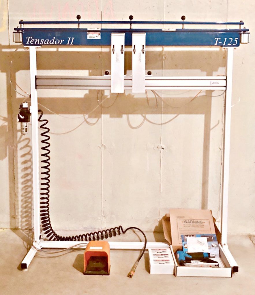 Used Tensador II T125 48" Art Canvas Stretching Machine Stretcher