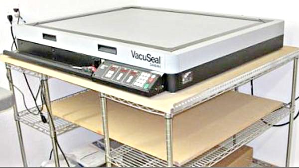 Vacuseal 3444H Vacuum Dry Mount Press  (used) Item # AGFS-63 (Vermont)