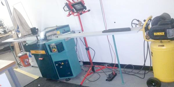 Picture Framing Equipment Lot: Brevetti Prisma Maxi Double Mitre Saw, Cassese CS4095 Ultra Frame Joiner, & Cassese CS299M Ultra Frame Joiner (Used) Item # AGFS-81 (Michigan)