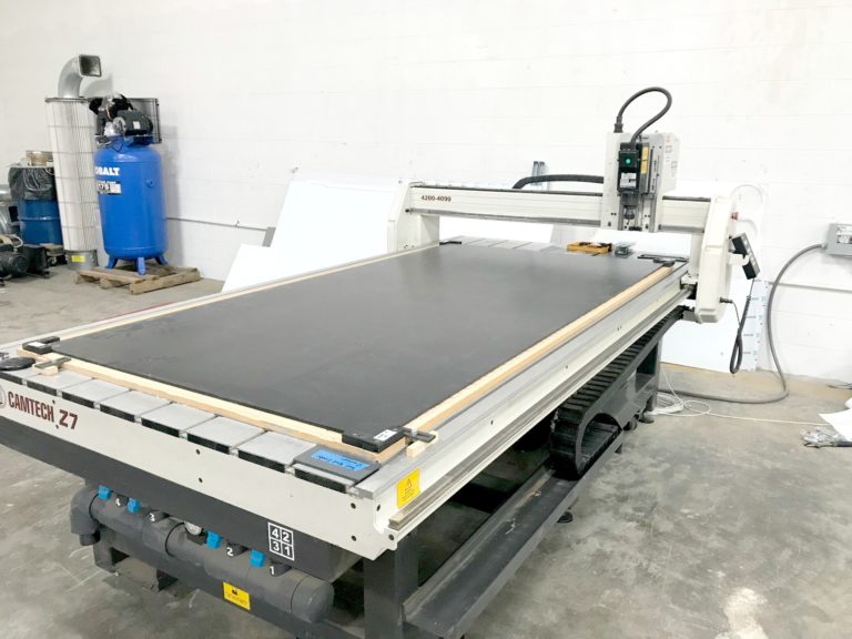 Used AXYZ Z7 Camtech 4′ x 8′ CNC Router, Machinery