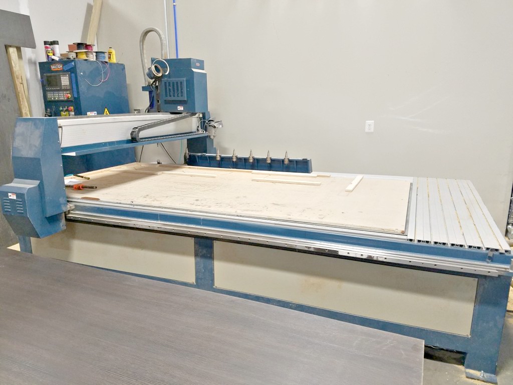 Baileigh 5 x 10 CNC Router (Used) Item # UR-27 (PA)