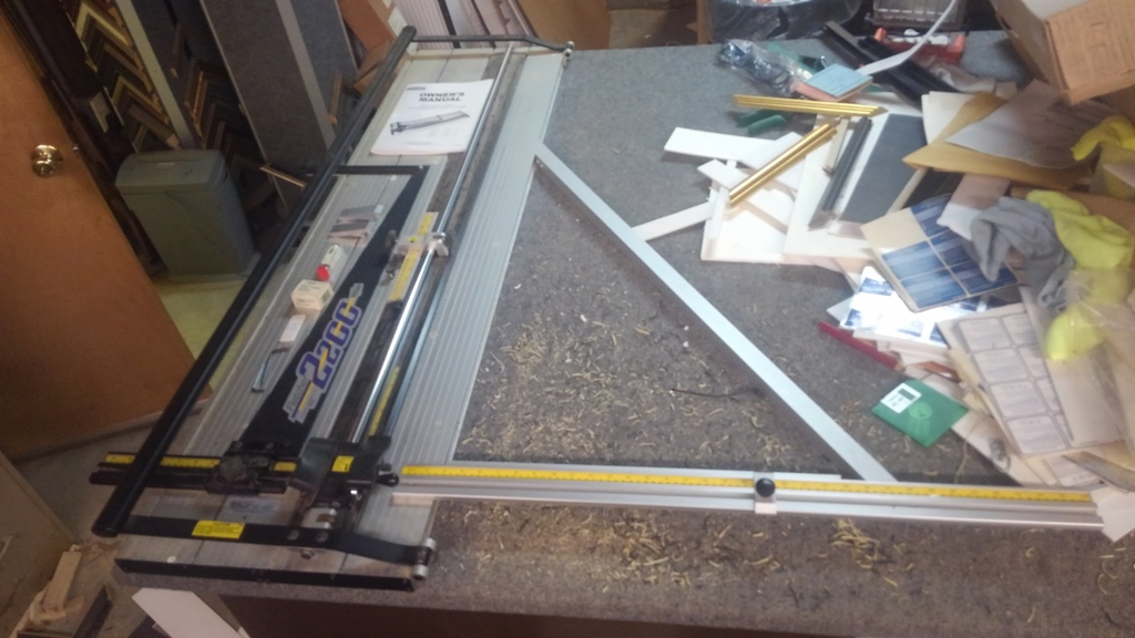 Picture Framing Equipment Lot (used) Item # AGFS-87 (NC)