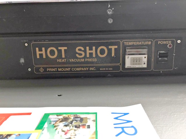 Print Mount Vacuum Heat Press (used) Item # UFE-M1878 (Florida)