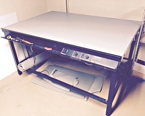Picture Framing Equipment Lot: Vacuseal 4366 M-HS Vacuum Dry Mount Press & More (Used) Item # AGFS-85 (Michigan)