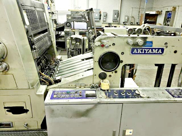 Akiyama HA 628 Machine (used) Item # UGW-99 (New Jersey)