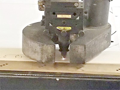LKI TM158 4×8 Laser (Used) Item # UGW-95 (Wisconsin)