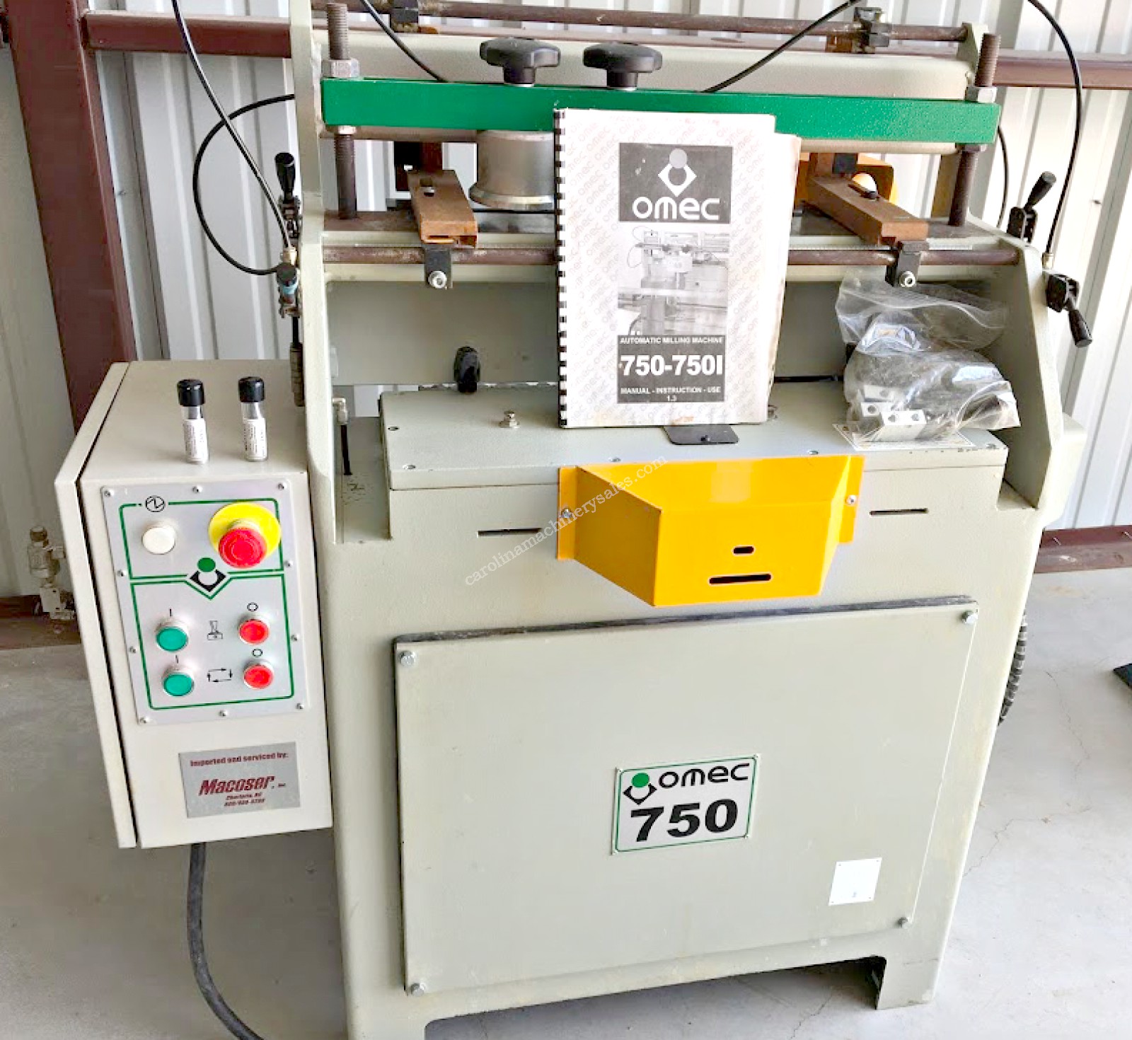 Omec 750 Machine (used) Item # UGW-105 (North Carolina)