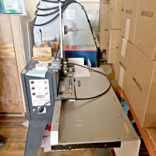 Scott Loose Leaf Sheet Reinforcing Machine (used) Item # UBE-20 (Pennsylvania)