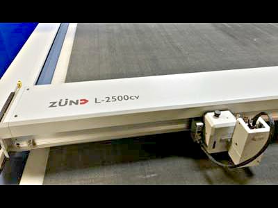 Zund L-2500 Router Conveyor (used) Item # UFE-C1810 (Wisconsin)