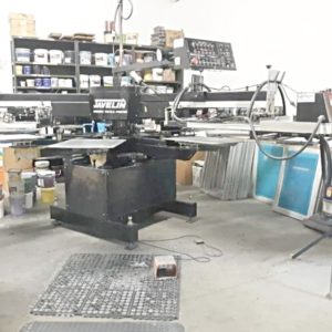 Javelin Automatic Screen Printing Press (used) Item # UFE-M1885 (Missouri)