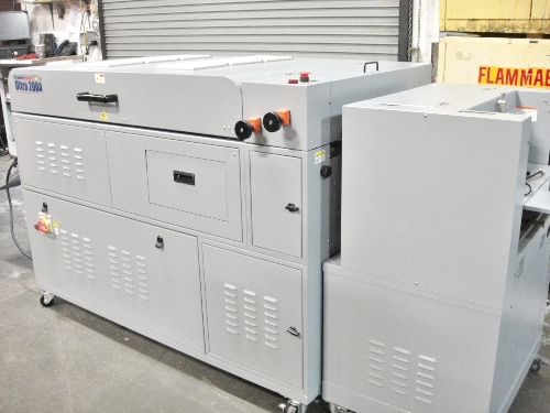 Duplo UV 200A Coater with Feeder (used) Item # UFE-M1889 (NC)