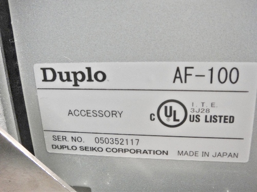 Duplo DC-545 DocuCutter, Bindery Equipment Machinery